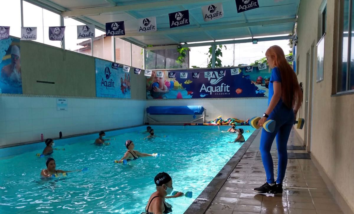 AQUA – Clube, Natação, Hidroginástica, Academia. Recanto das